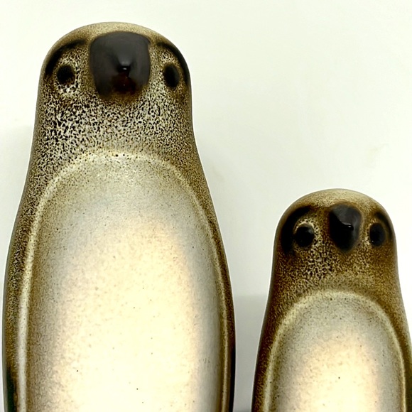 Vintage Hard to Find Howard Pierce Penguins, Set of Two - Picture 2 of 8